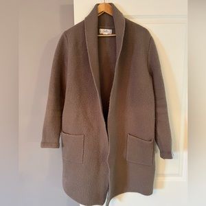 Heavyweight Mushroom Cardigan